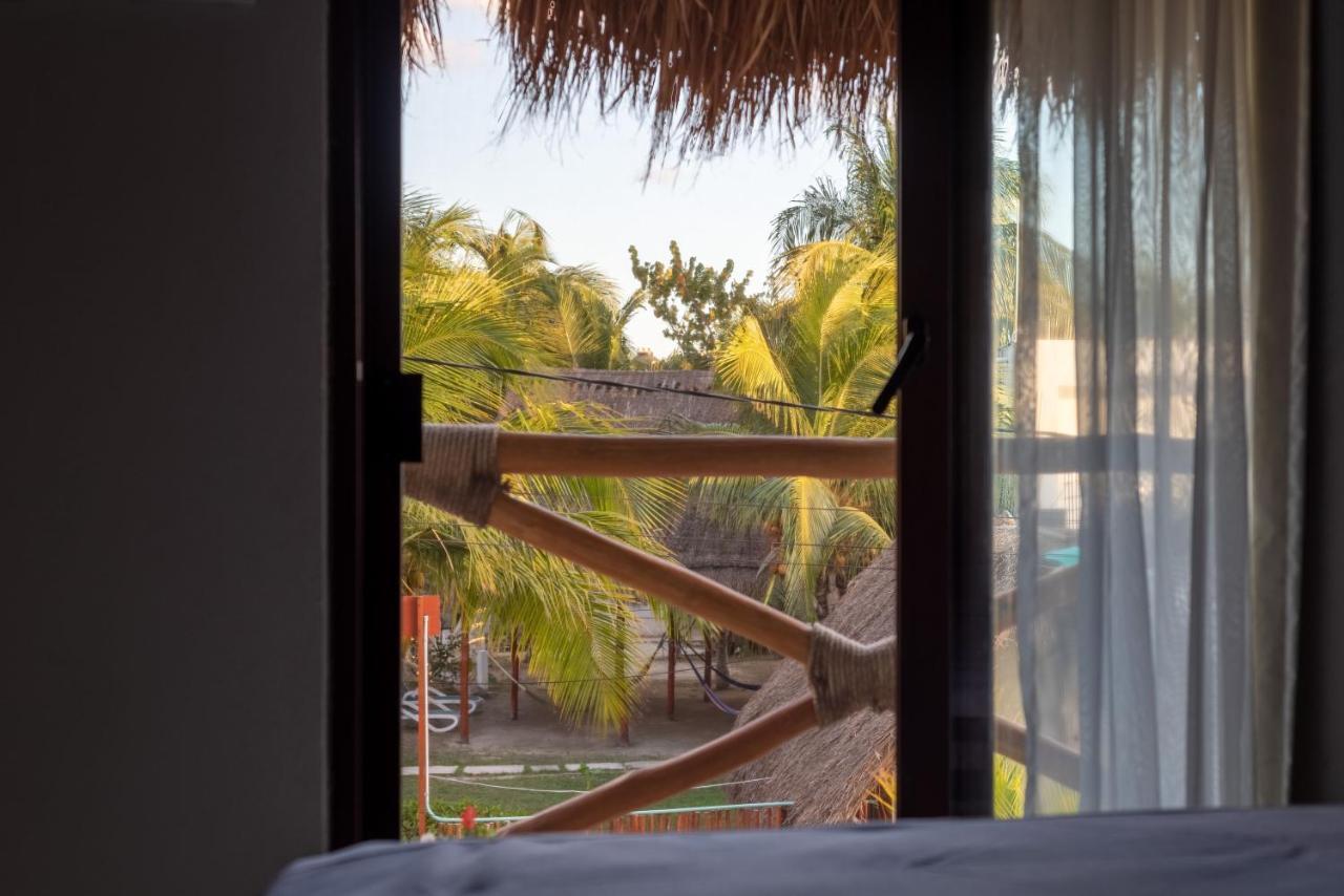 Hotel Mayari Holbox Екстер'єр фото View from a room at the hotel