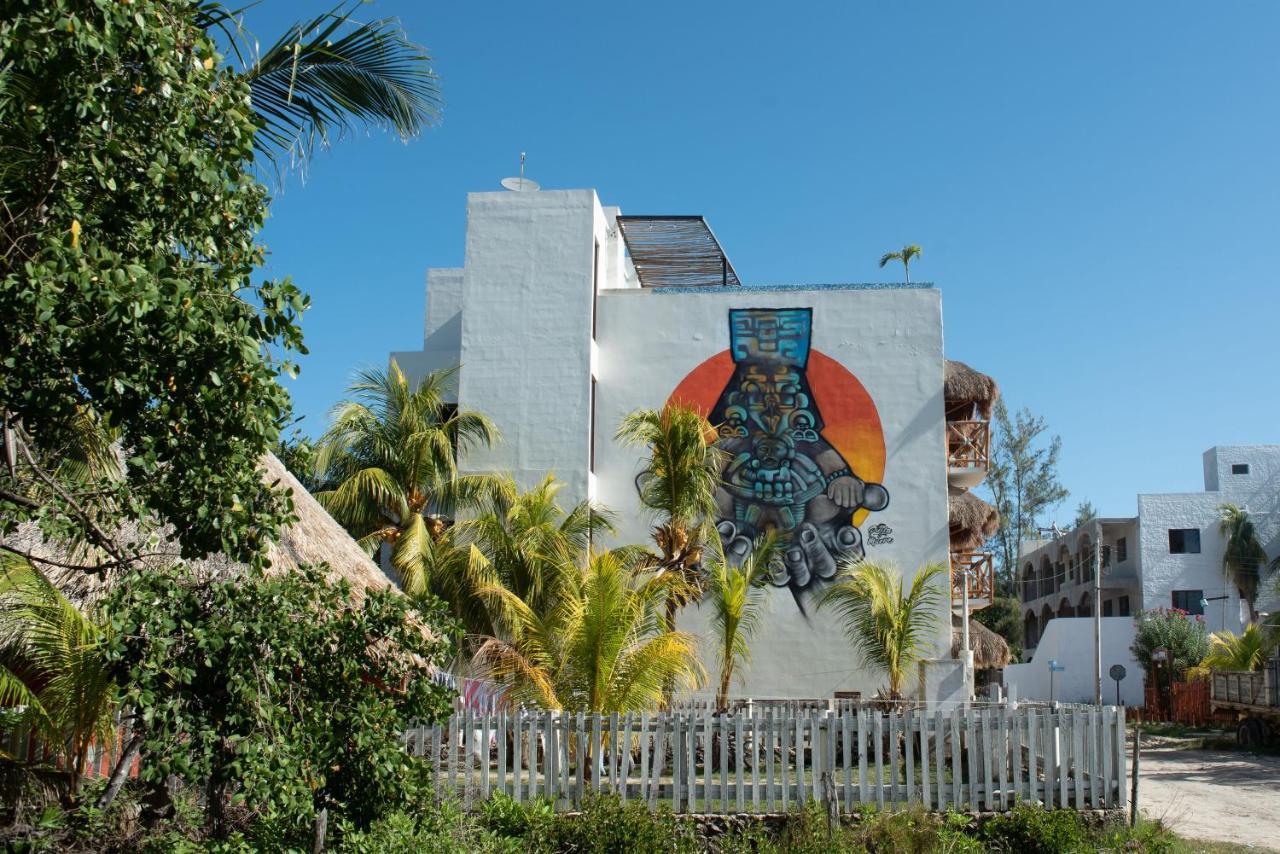 Hotel Mayari Holbox Екстер'єр фото Mural in Tulum