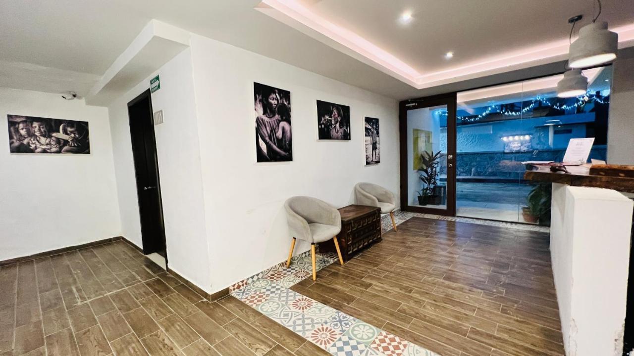 Hotel Mayari Holbox Екстер'єр фото The lobby of the hotel
